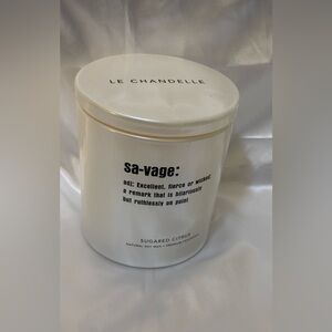 Le Chandelle SAVAGE Sugared Citrus Candle